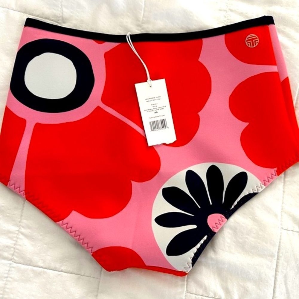 TORY SPORT Bikini Bottom Neoprene High Waist Gumball Mayfair • NEW WITH TAGS • - Picture 8 of 11